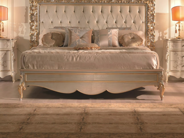 35TH ANNIVERSARY 2040-GLL - Wooden double bed by SCAPPINI & C - view 2